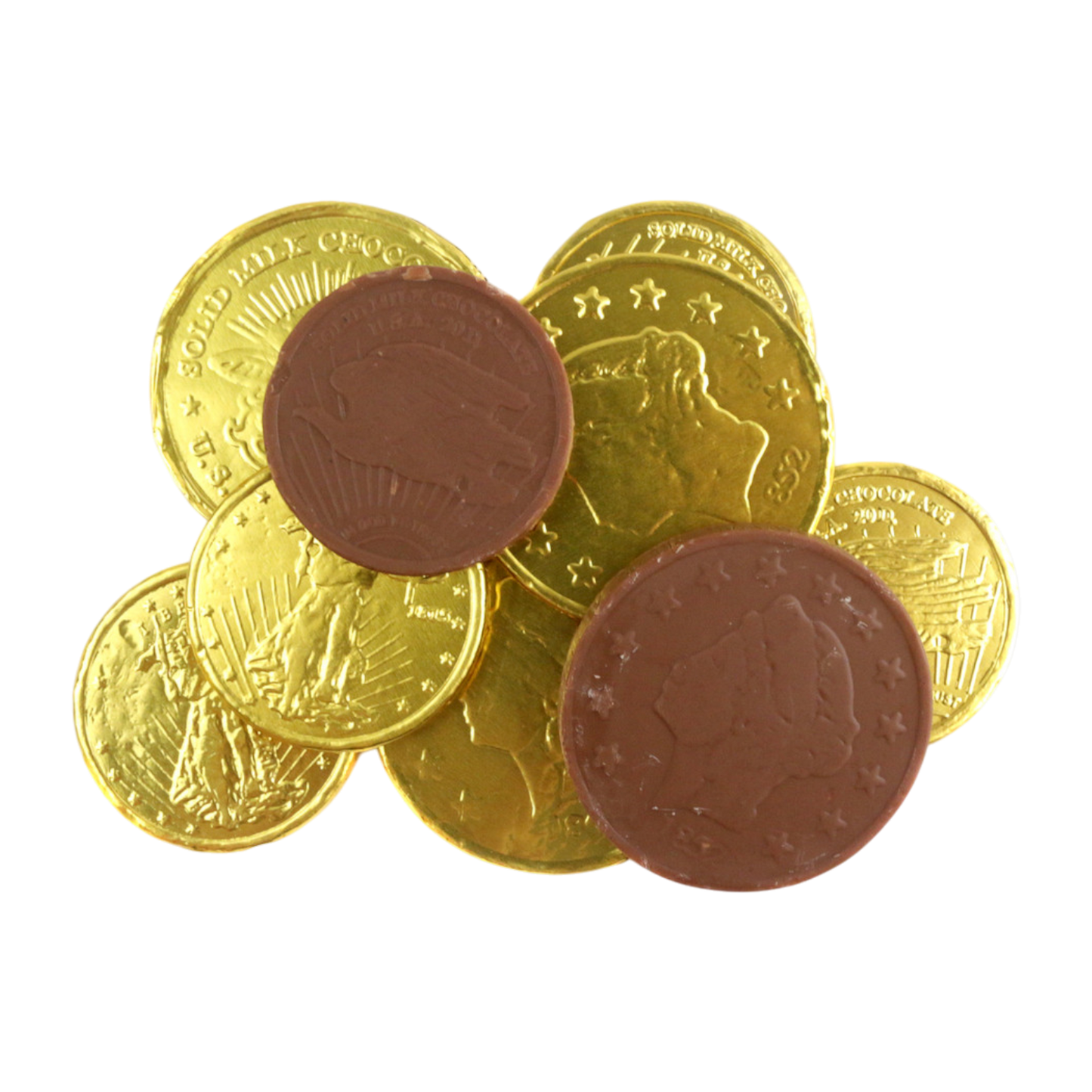 6 Milk Chocolate Coins