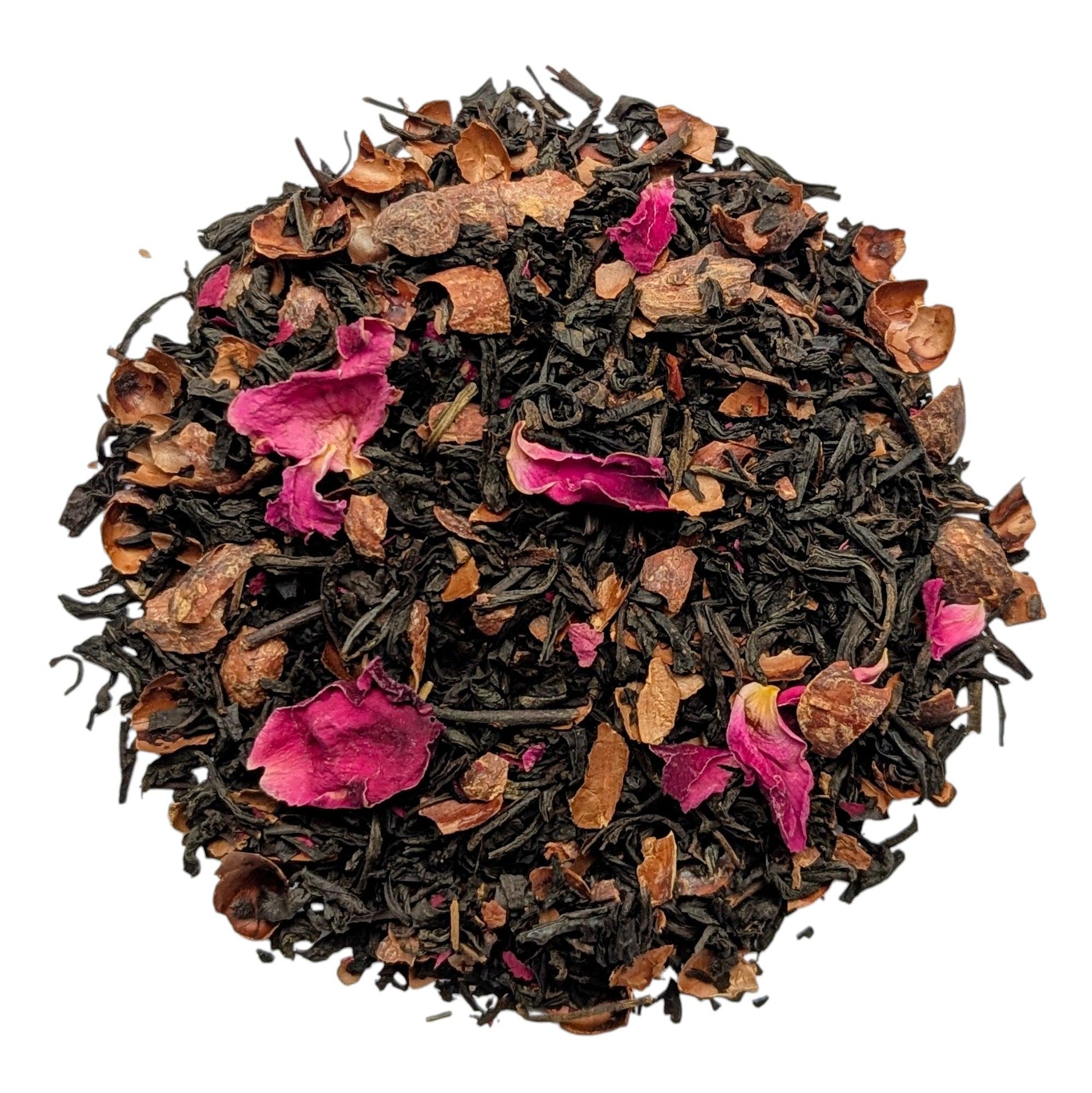 Dark Chocolate and Rose Earl Grey - Black Dog Teas