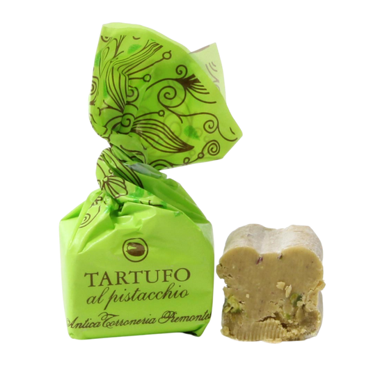 4 Tartufo White Chocolate & Pistachio Truffles